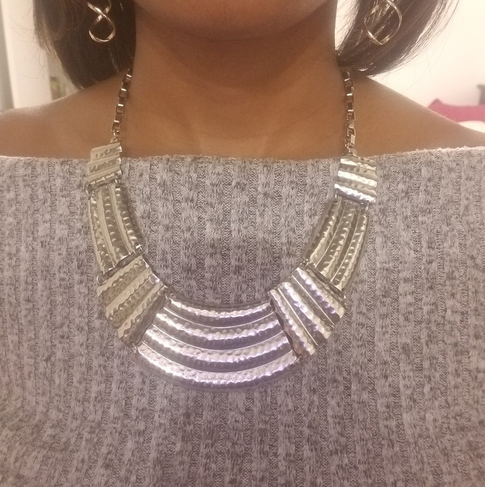 Silver necklace